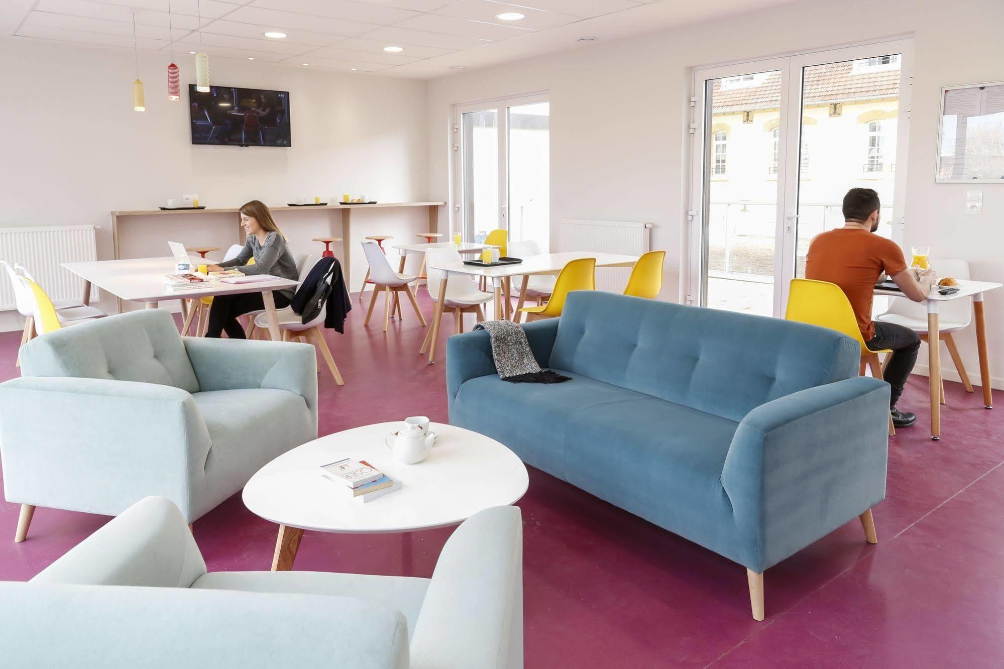 Appart Hotel Odalys City Metz Manufacture Buitenkant foto